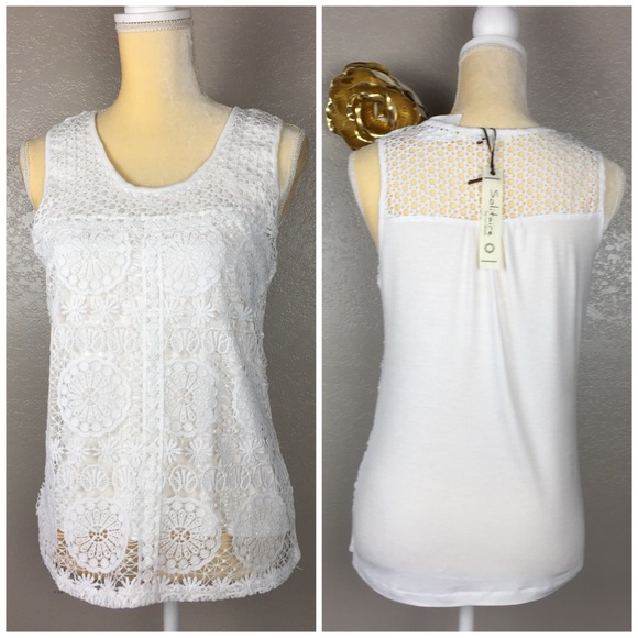 solitaire crochet top